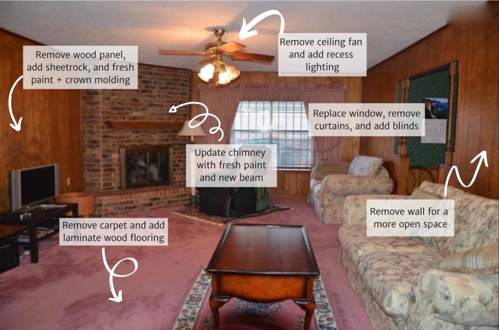 living room makeover